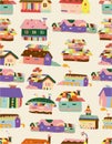 Seamless House pattern