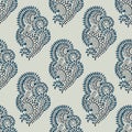 Ethnic India floral paisley pattern.