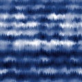 Seamless indigo shibori tie dye pattern for surface print Royalty Free Stock Photo