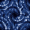 Seamless indigo shibori tie dye pattern for surface print