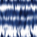 Seamless indigo shibori tie dye pattern for surface print Royalty Free Stock Photo