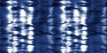 Seamless indigo tie dye 1970s funky hippie repeat pattern swatch for surface design and print