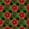 Seamless of Indonesian traditional batik with flower pattern Royalty Free Stock Photo