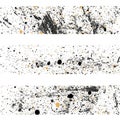 Seamless Ink blots Grunge urban background. Texture Vector. Dust overlay distress grain . Black paint splatter , dirty Royalty Free Stock Photo