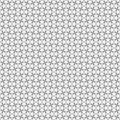Seamless intersecting geometric overlapping ellipse circle pattern background.