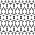 Seamless interweaving pattern. Graphic ornament.