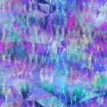 Seamless iridescent rainbow light pattern for print