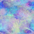 Seamless iridescent rainbow light pattern for print