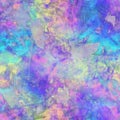 Seamless iridescent rainbow light pattern for print