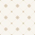 Seamless islam pattern. Vintage floral background