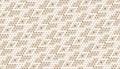 Seamless japanese pattern shoji kumiko in golden Royalty Free Stock Photo