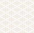 Seamless japanese pattern shoji kumiko in golden