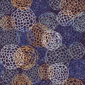 Seamless japanese style pattern. illustration