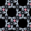 Seamless jewelry silver pattern