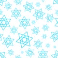 Seamless jewish pattern