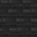 Seamless 4k photo texture material of black patterned striped plastic surface Royalty Free Stock Photo