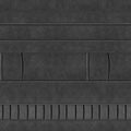 Seamless 4k photo texture material of black plastic tech panel ribbed surface Royalty Free Stock Photo