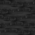 Seamless 4k photo texture material of black plastic tech panel surface Royalty Free Stock Photo
