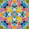 Seamless kaleidoscope or endless pattern for background