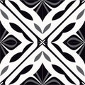 Seamless kaleidoscope pattern. symmetrical kaleidoscope texture. abstract kaleidoscope background. Generative AI Royalty Free Stock Photo