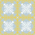 Seamless kazakh, oriental, muslim, asian pattern