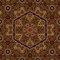 Seamless khayameya pattern design 042 Royalty Free Stock Photo