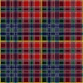 Seamless knitted multicolor pattern Royalty Free Stock Photo