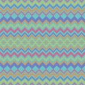 Seamless Knitted Pattern. Colorful Striped Background Royalty Free Stock Photo