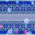 Seamless knitted pattern