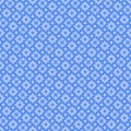 Seamless knitted pattern with snowflakes. Vector illustration. Royalty Free Stock Photo