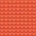 Seamless knitted pattern. Woolen red cloth. Red knited texture .