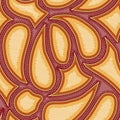 Seamless lace paisley pattern