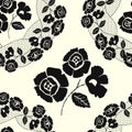 Seamless lace pattern Royalty Free Stock Photo