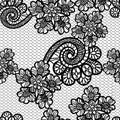 Seamless lace pattern Royalty Free Stock Photo