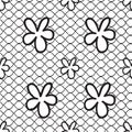 Seamless lace pattern Royalty Free Stock Photo