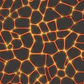 Seamless lava or fire texture