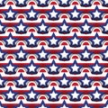 Seamless Layered 4th July Background