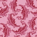 Seamless Leafy Wallpaper Pattern