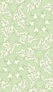 Seamless Leafy Wallpaper Pattern