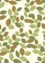 Seamless Leaves Background