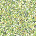 Seamless leaves mosaic pattern. Vector