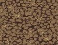 seamless leopard cheetah texture animal skin pattern. Textile fabric print. Suitable for fashion use. brown vector Royalty Free Stock Photo