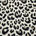 Leopard fur pattern texture background. Royalty Free Stock Photo