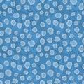 Seamless Leopard Pattern Texture Vector. Endless blue cheetah design for dress fabric print Royalty Free Stock Photo