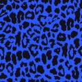 Seamless leopard print. Vector pattern, texture, background