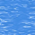 Seamless light blue water pattern Royalty Free Stock Photo