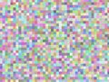 Seamless Light Colored Squares Mosaic Texture