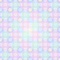 Seamless Light Pastel Pattern with Circles