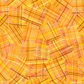 Seamless light pattern with chaotic grunge striped checkered square elements Royalty Free Stock Photo
