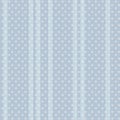 Seamless light tender striped blue vector retro pattern with small white round dots Royalty Free Stock Photo